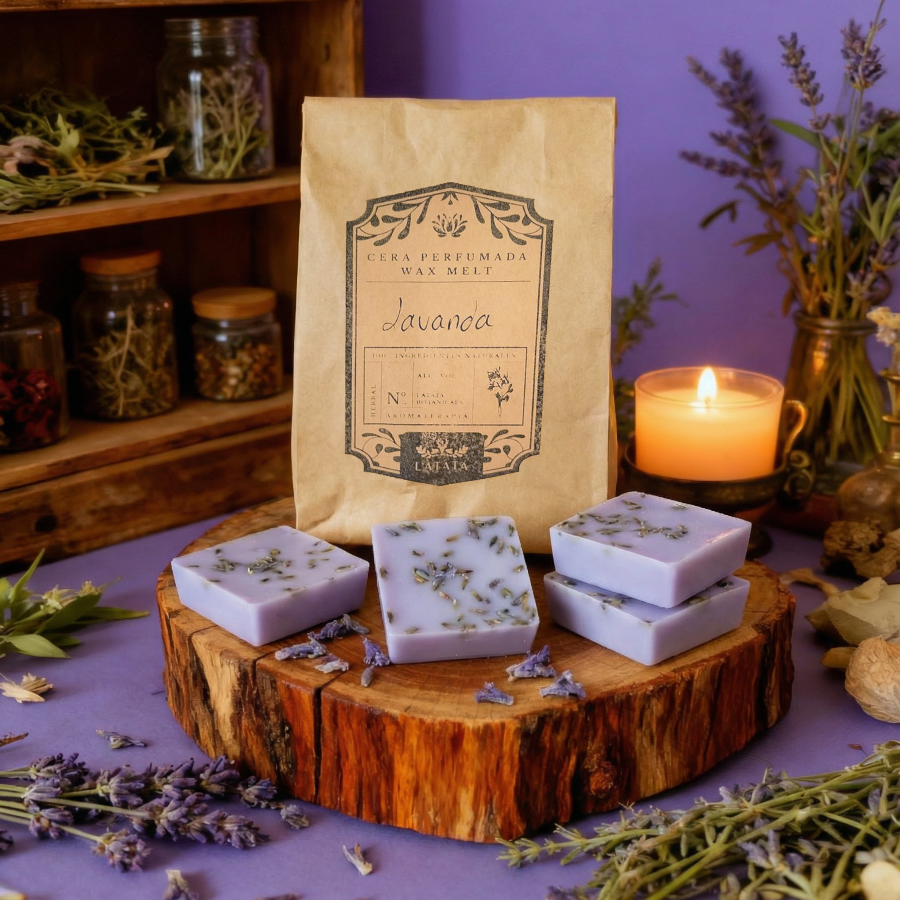 Cera perfumada de Lavanda