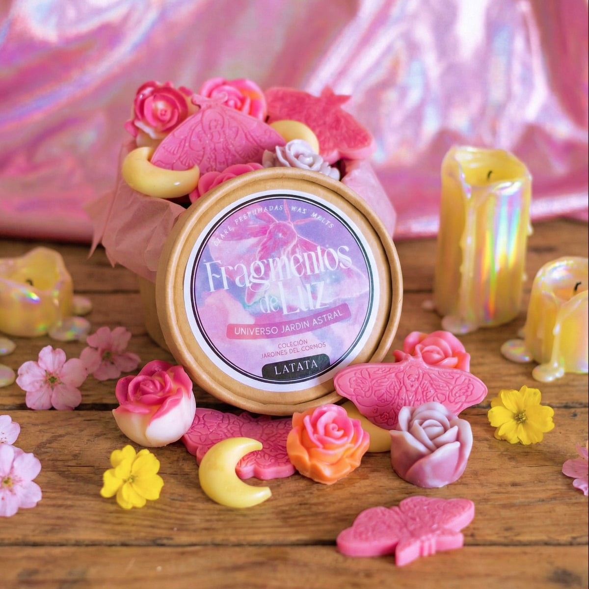Tarrina de cera perfumada "Fragmentos de Luz" - COLECCIÓN PRIMAVERA