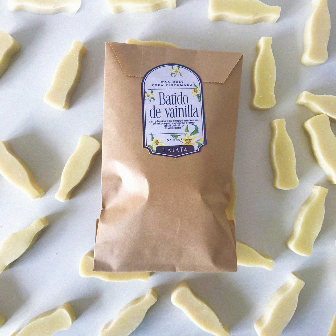 Cera Perfumada "Batido de Vainilla"
