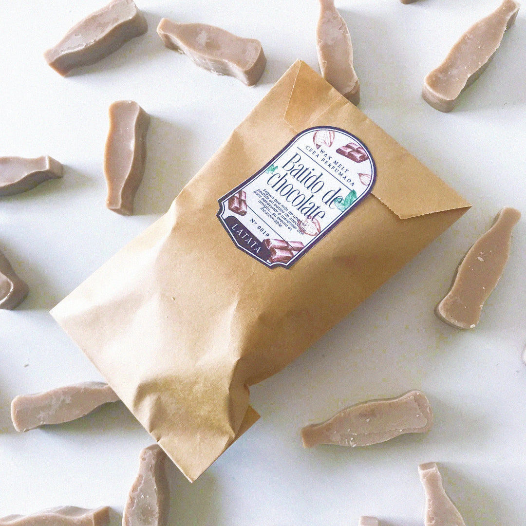 WAX MELTS | Ceras perfumadas naturales | Batido de Chocolate