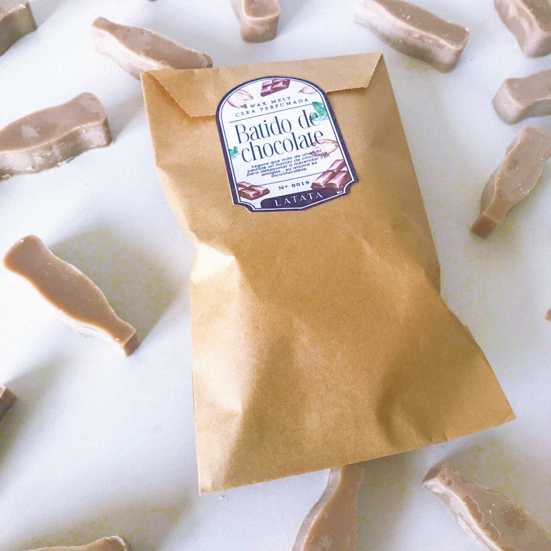 WAX MELTS | Ceras perfumadas naturales | Batido de Chocolate