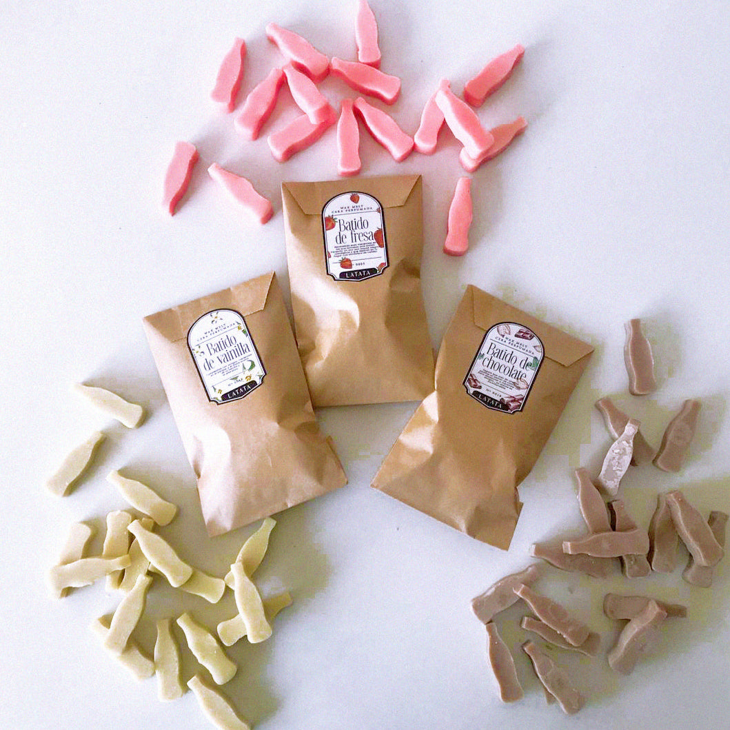 Cera Perfumada "Batido de Vainilla"