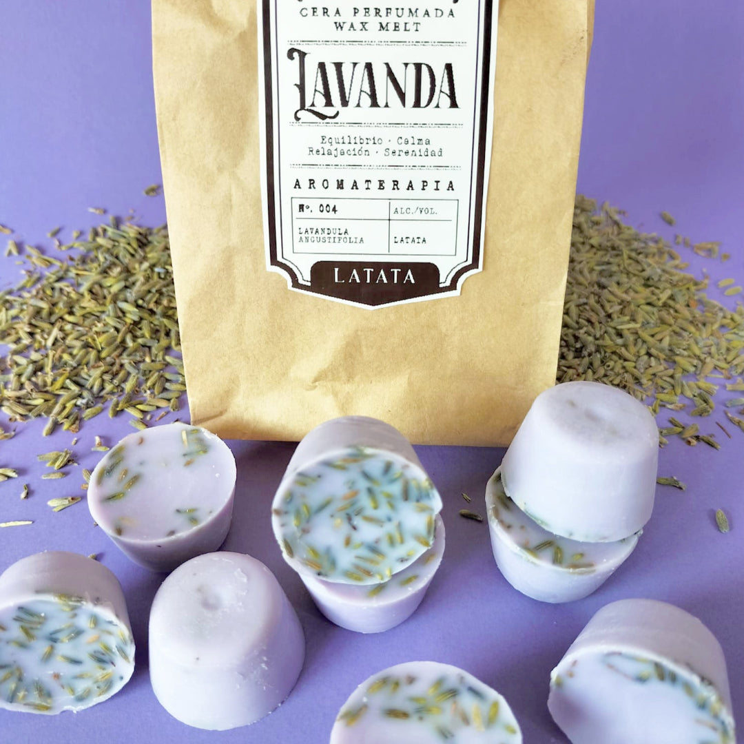 Cera perfumada de Lavanda