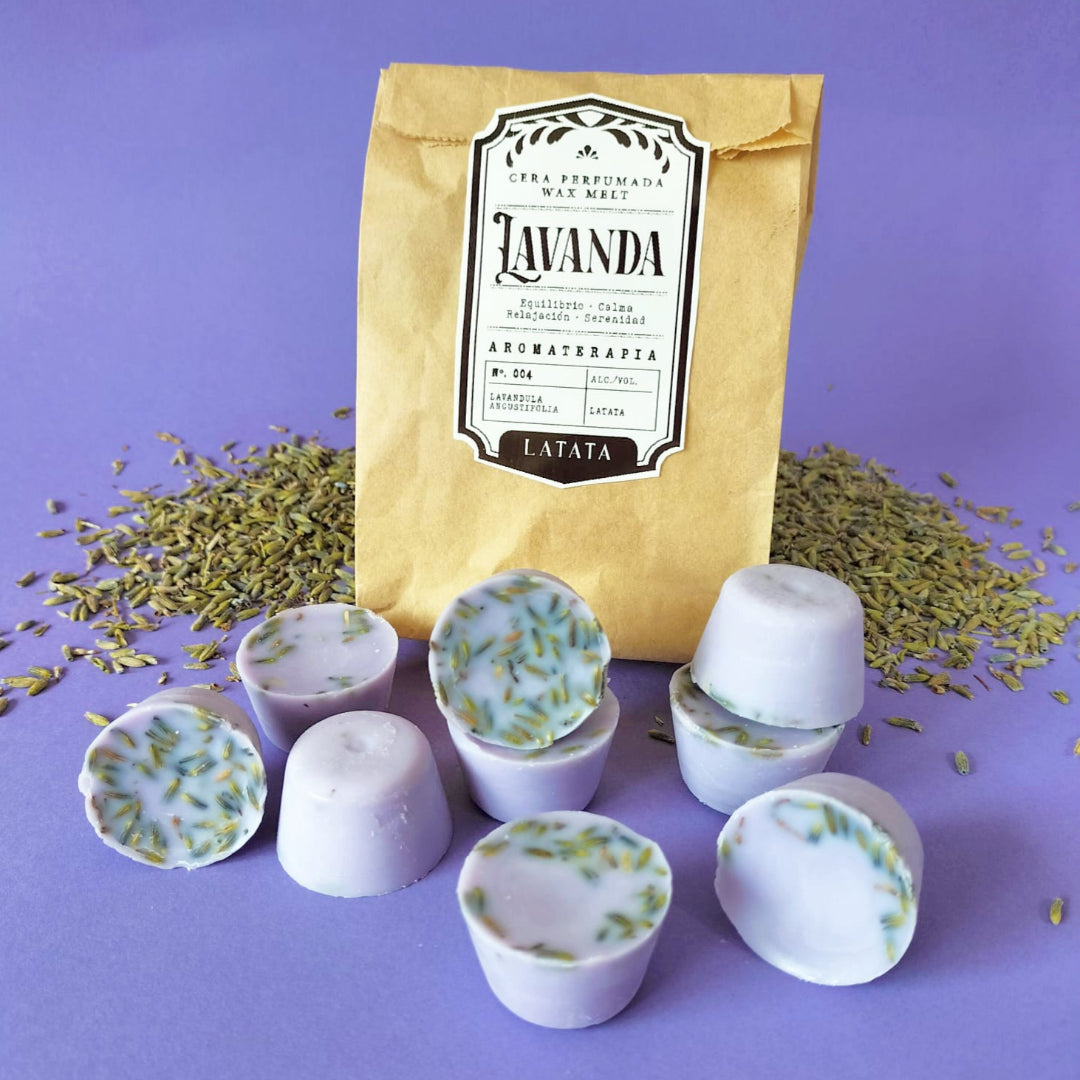 Cera perfumada de Lavanda