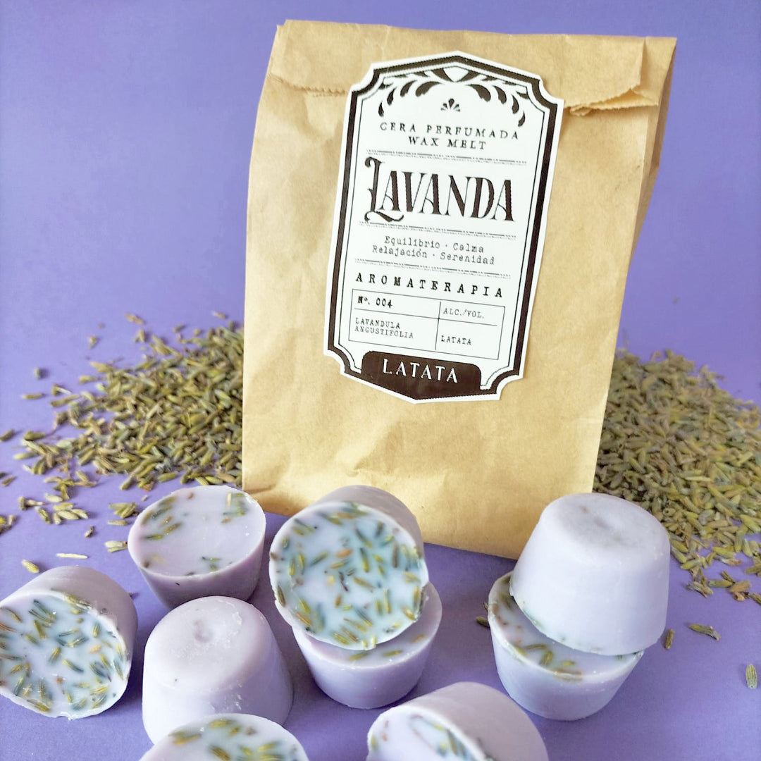 Cera perfumada de Lavanda