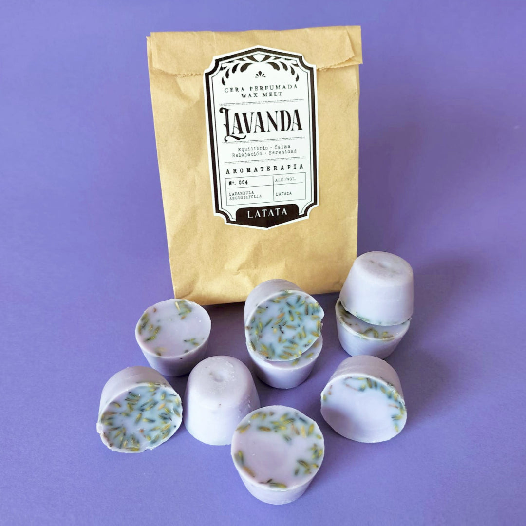 Cera perfumada de Lavanda