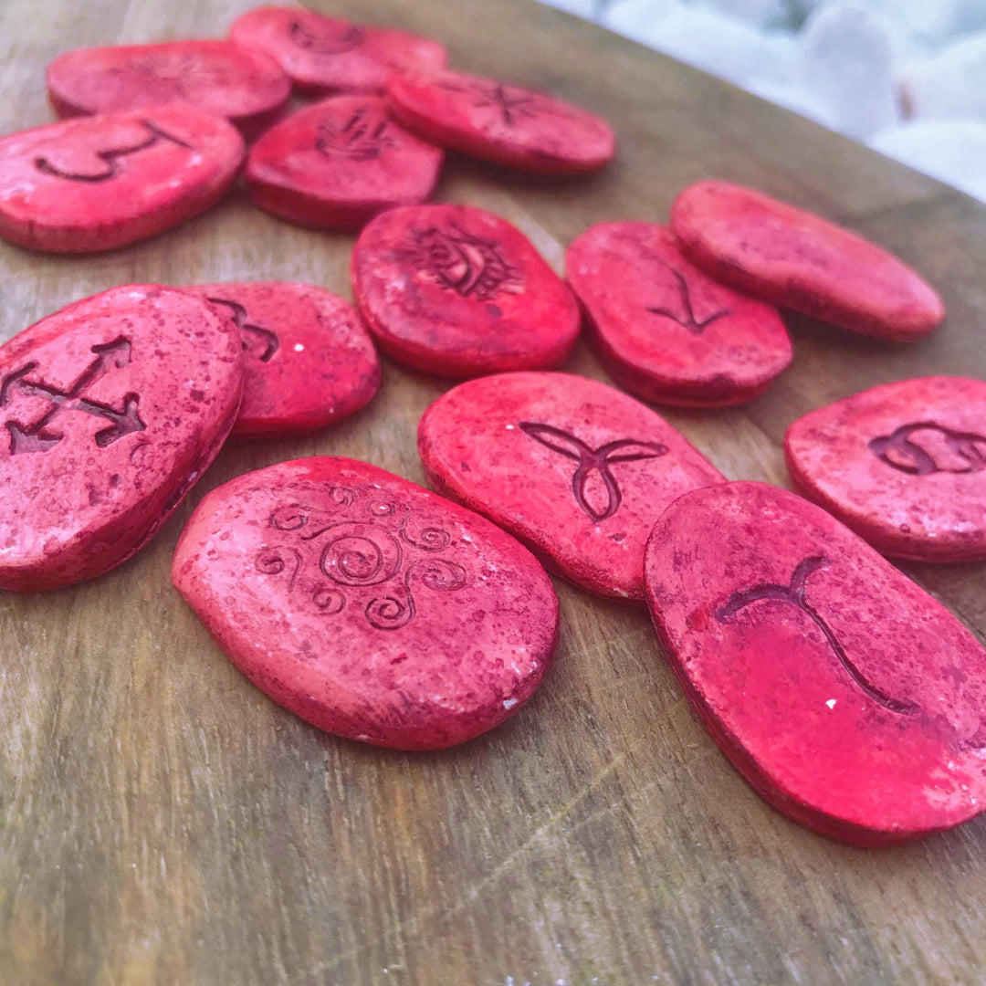 Runas de Bruja artesanales "Lágrimas de Freyja"