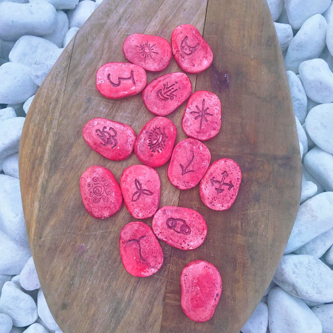 Runas de Bruja artesanales "Lágrimas de Freyja"