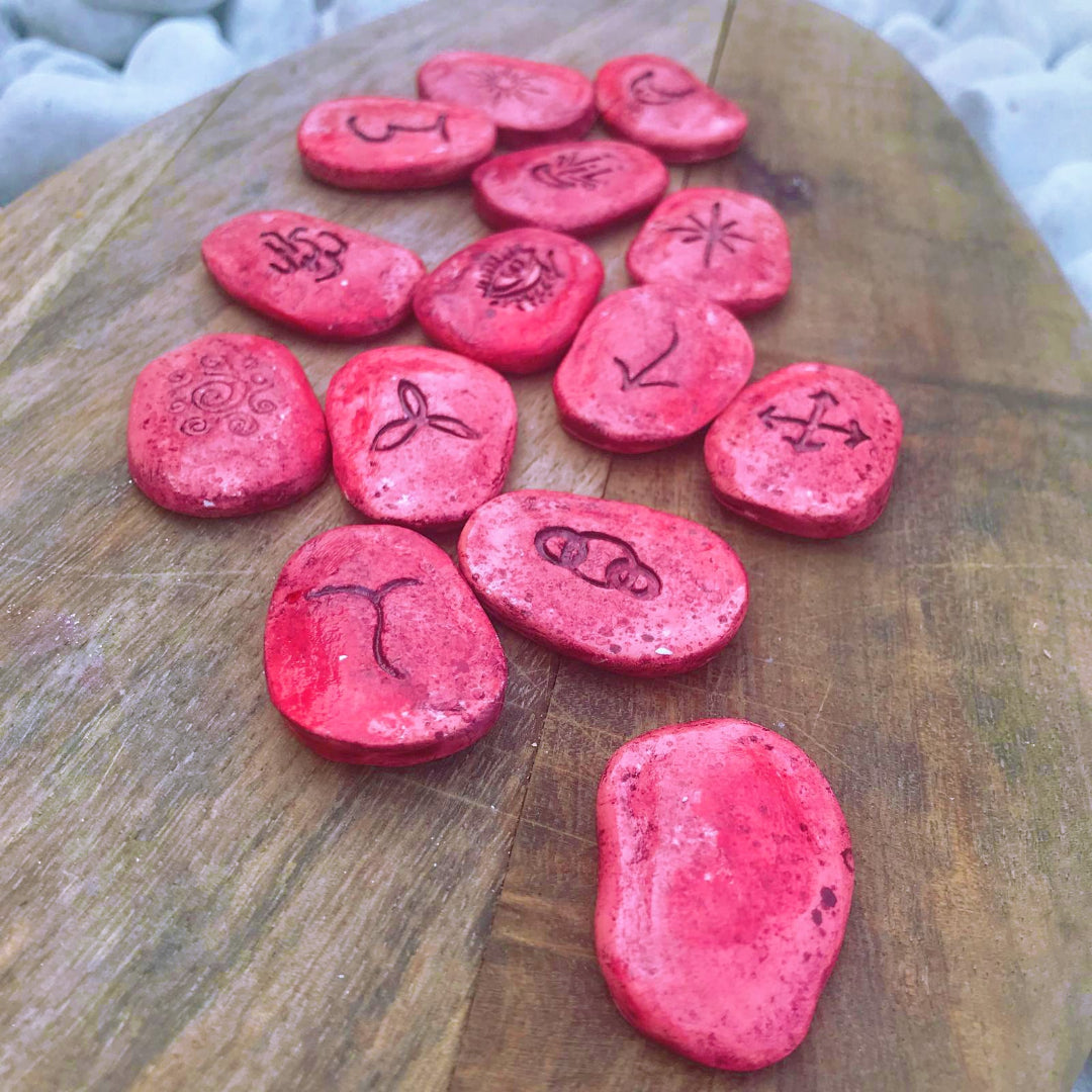 Runas de Bruja artesanales "Lágrimas de Freyja"