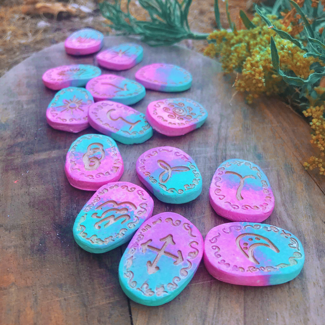 Runas de Bruja artesanales "Brillo de Calypso"