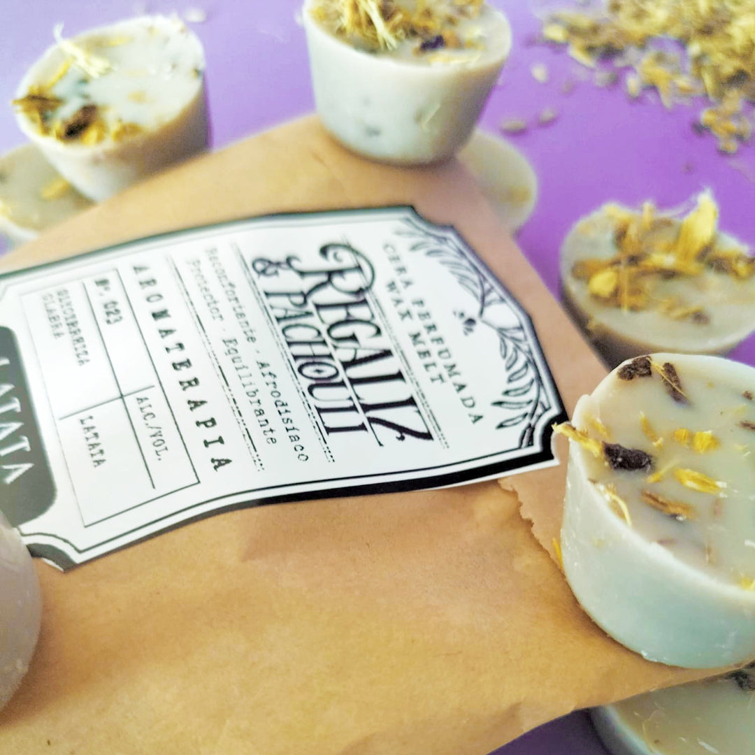 Cera perfumada de Regaliz y Pachouli