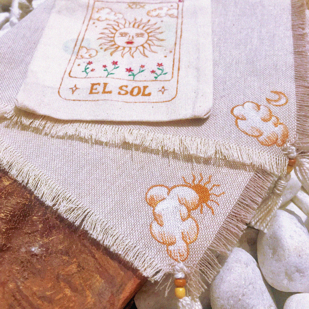 Conjunto saquito + tapete para runas "Despertar"