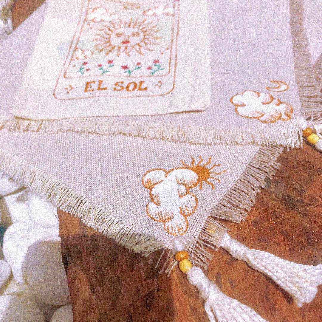 Conjunto saquito + tapete para runas "Despertar"