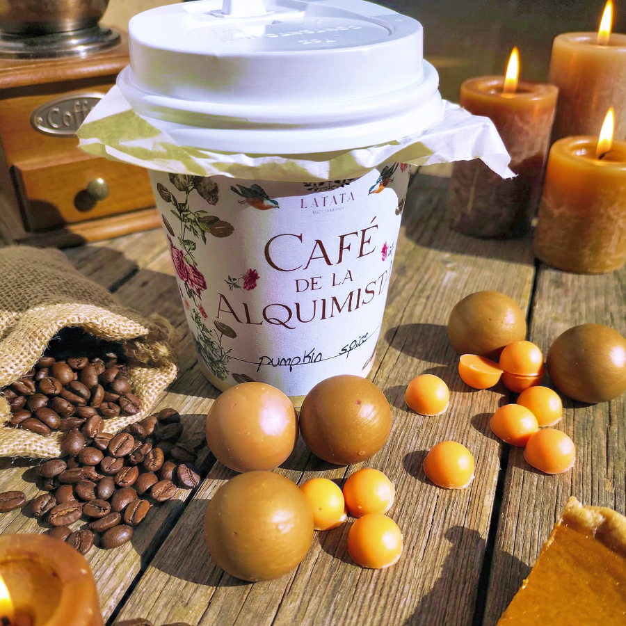 Cera perfumada "Café de la Alquimista"