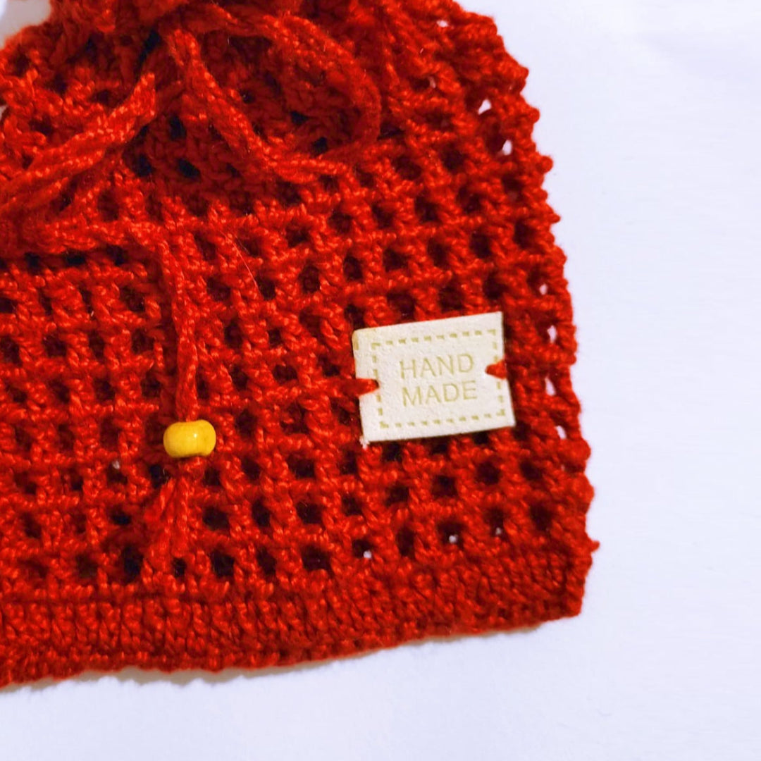 BOLSA ARTESANAL | CROCHET | Rouge