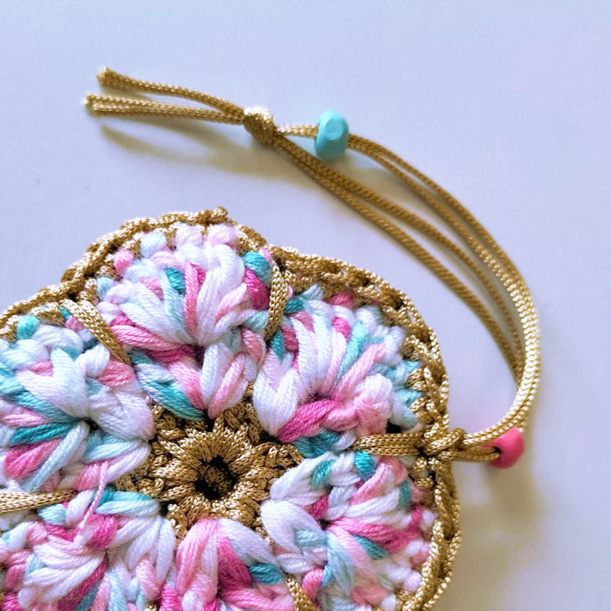 BOLSA ARTESANAL | CROCHET | Flor Mini