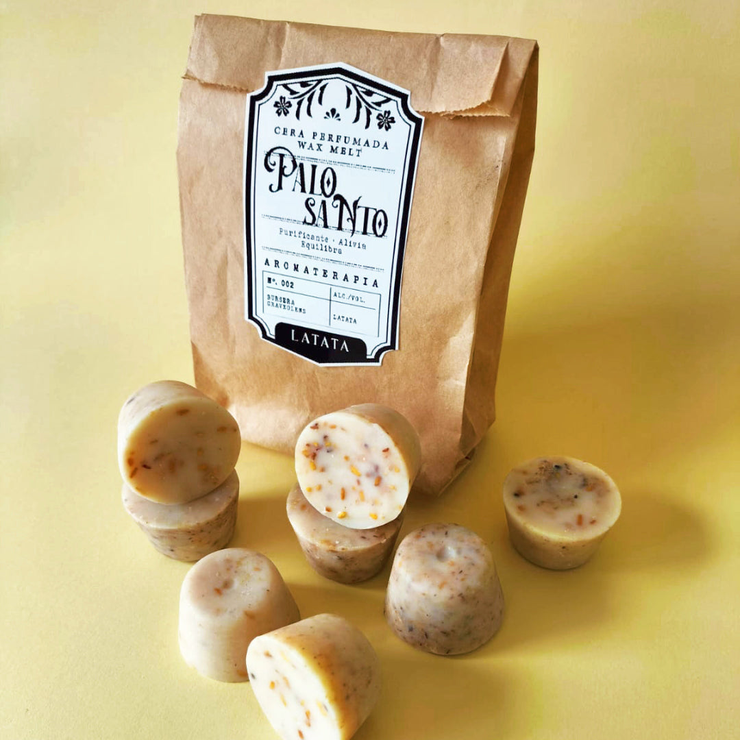 Cera perfumada de Palo santo