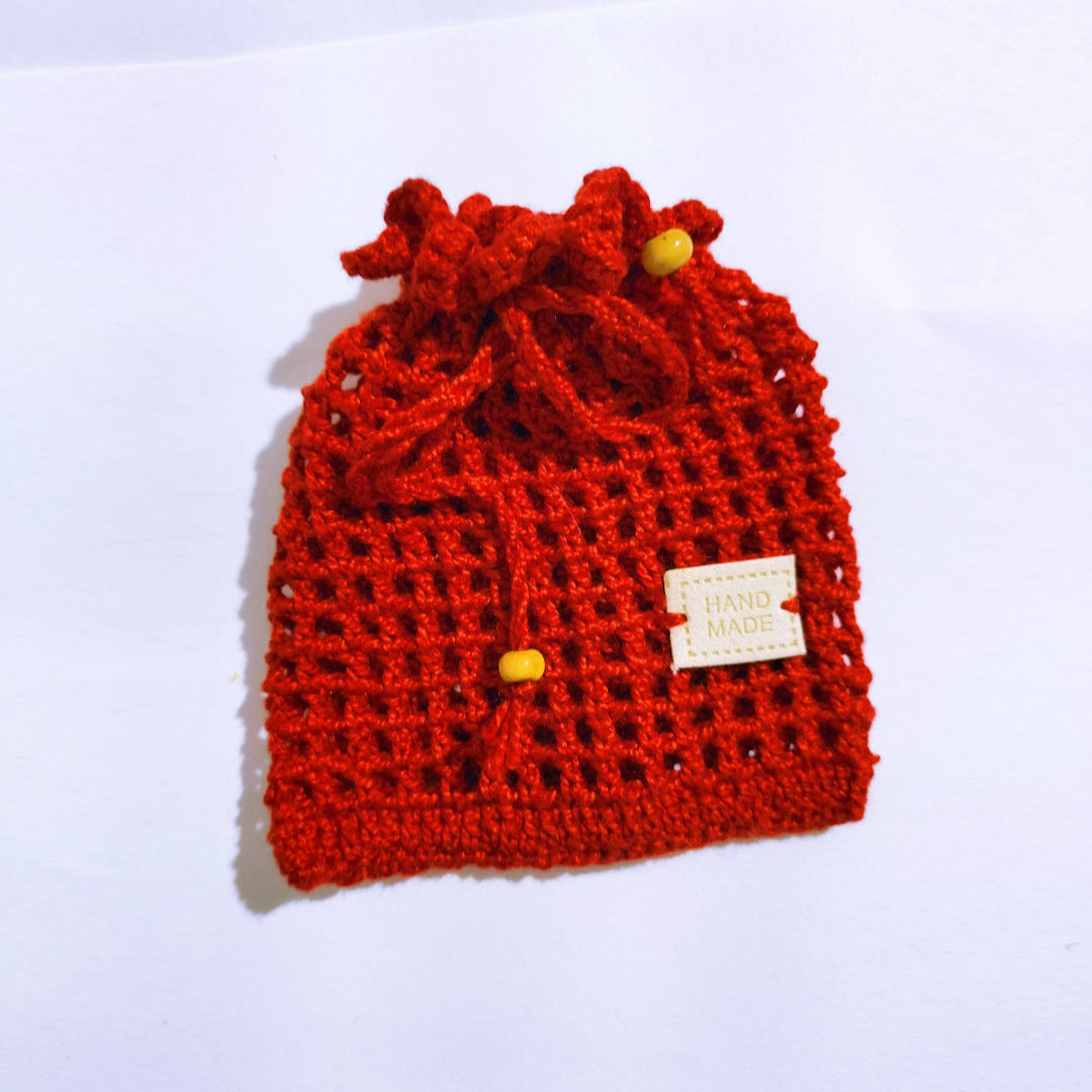 BOLSA ARTESANAL | CROCHET | Rouge
