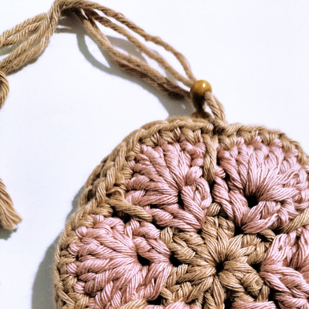 BOLSA ARTESANAL | CROCHET | Flor Nature