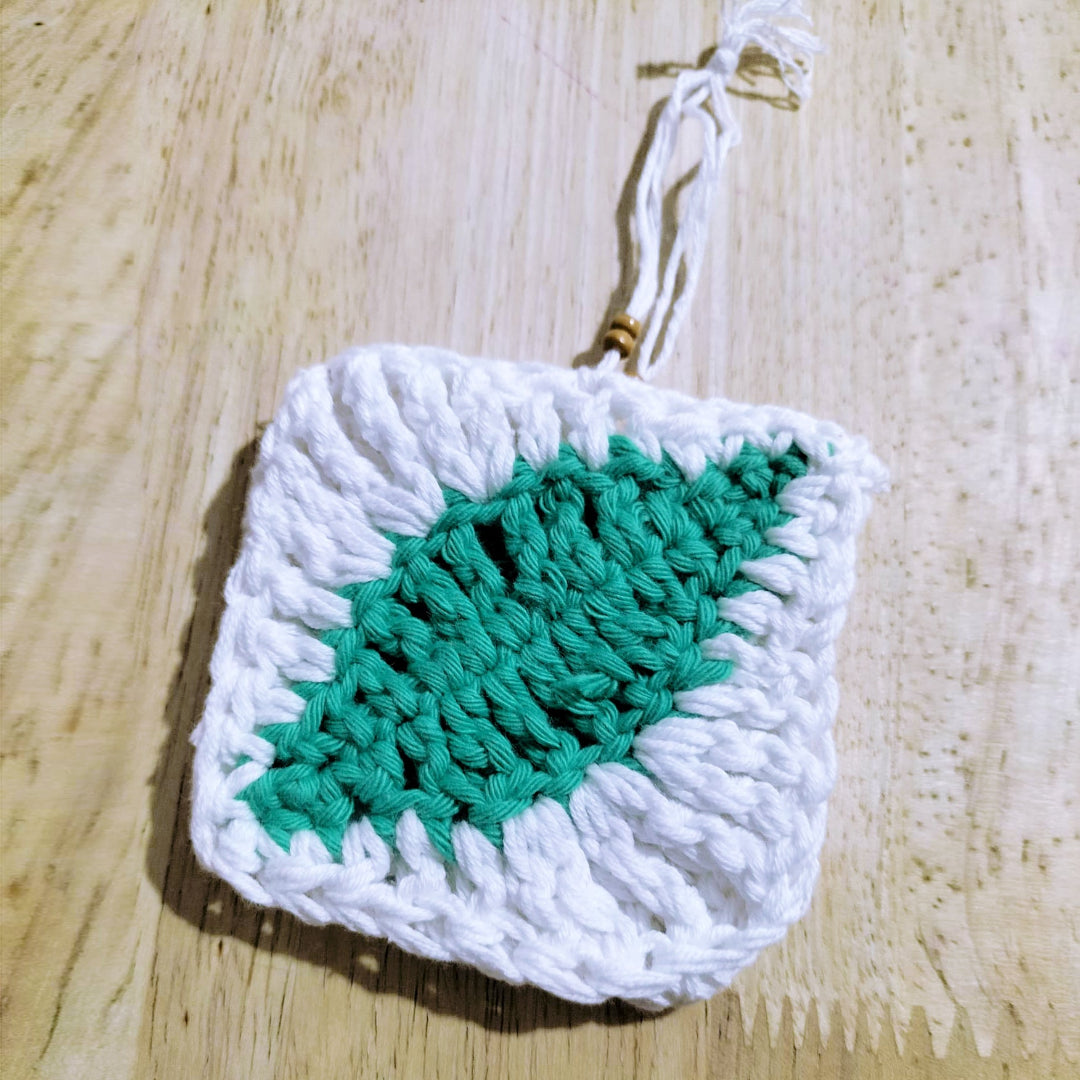 BOLSA ARTESANAL | CROCHET | Hoja mini
