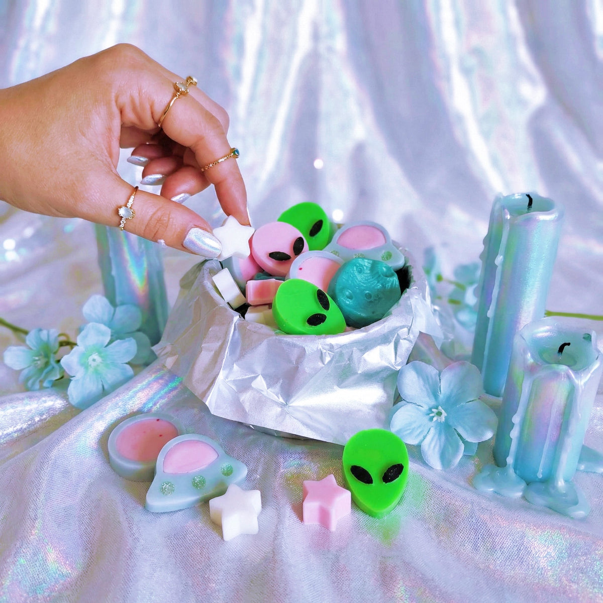 Tarrina de cera perfumada "Órbita Secreta" - COLECCIÓN PRIMAVERA