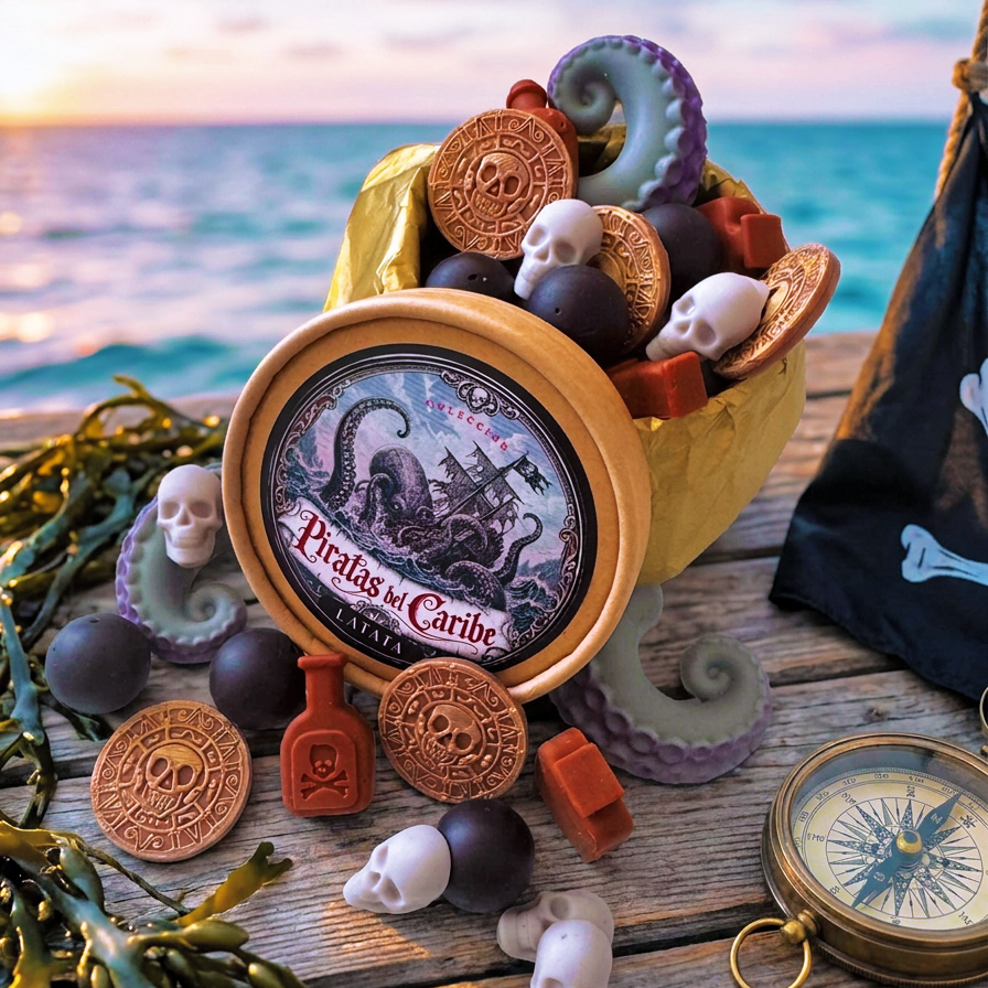 Cera perfumada "Piratas del Caribe"