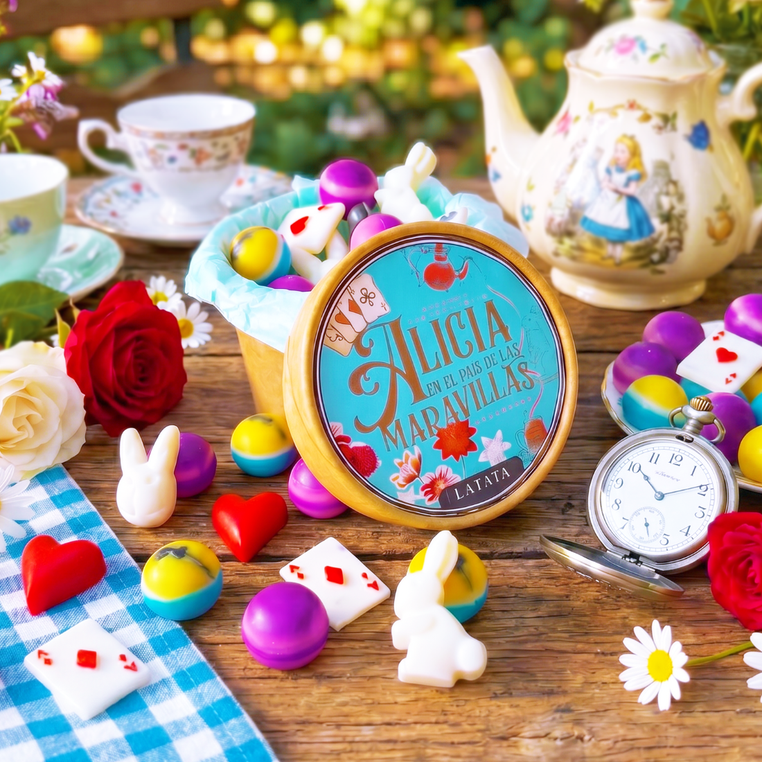 "Alice in Wonderland" scented wax