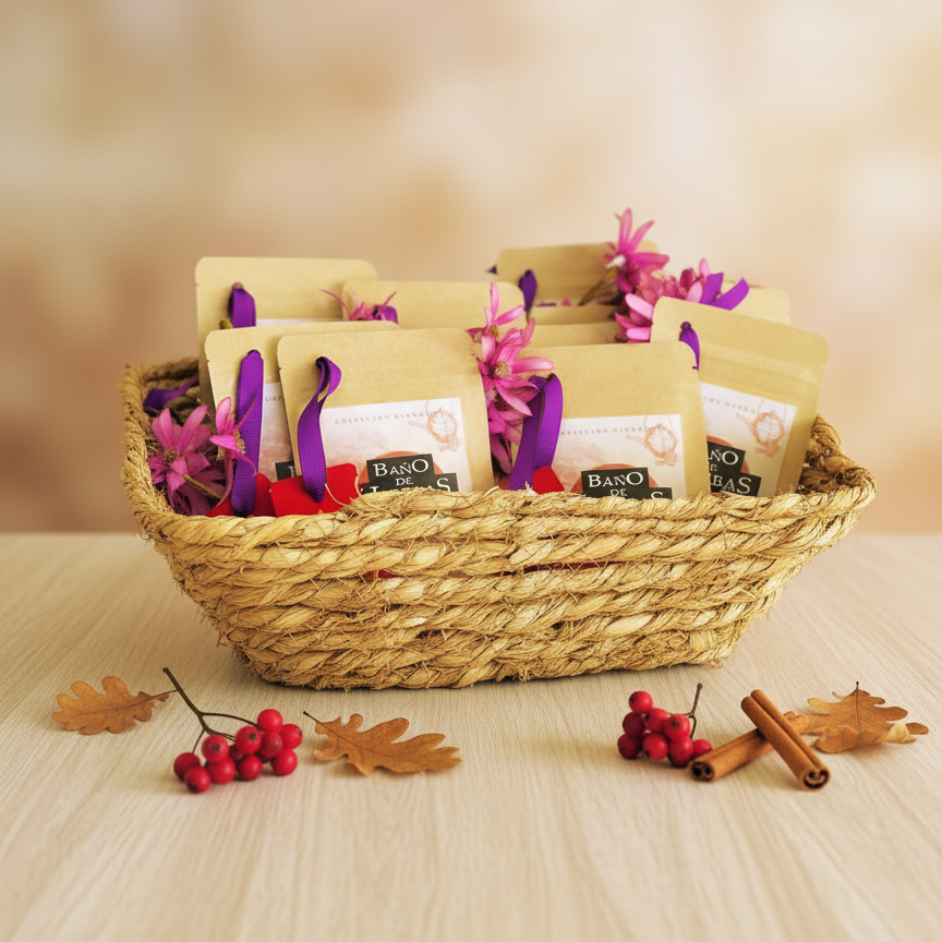 Baño de Hierbas - Infusión de hierbas y sales de baño