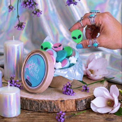 Tarrina de cera perfumada "Órbita Secreta" - COLECCIÓN PRIMAVERA