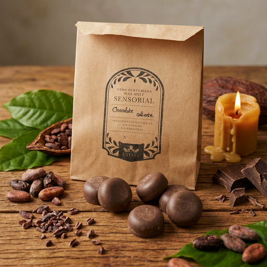 Cera perfumada "Chocolate caliente"
