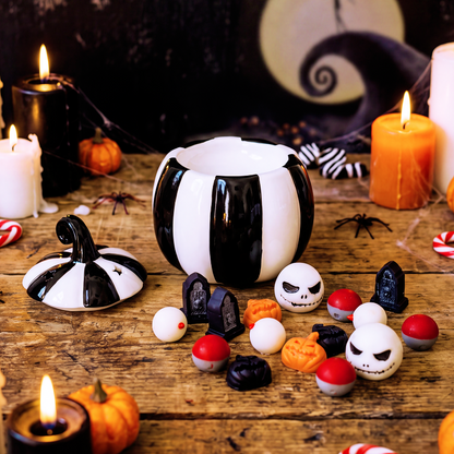 Pack ¿Qué es? ¿Qué es? ¡Esto es Halloween! | Wax Melts + Quemador