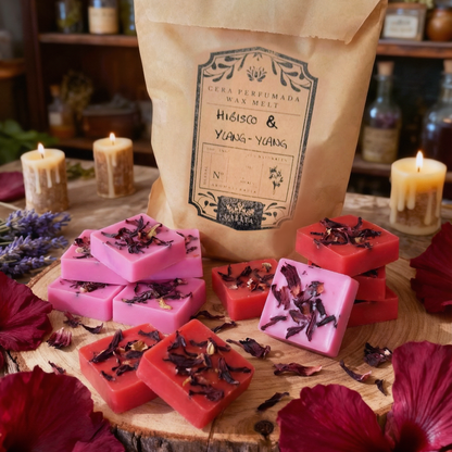 Hibiscus & Ylang-Ylang Scented Wax