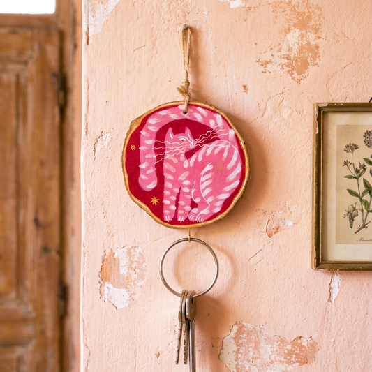 Colgador de llaves rústico “Lioris”