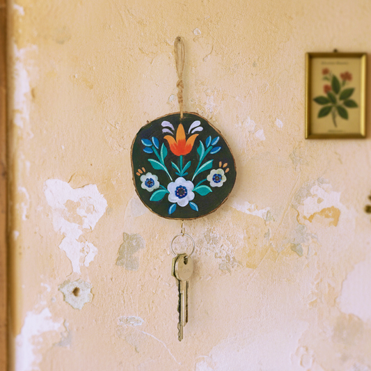 Colgador de llaves rústico "Thalora"