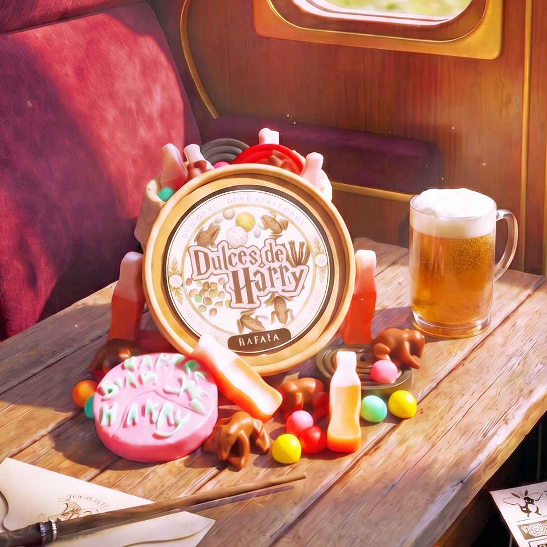 Harry Potter scented wax melts "Harry's Sweets"