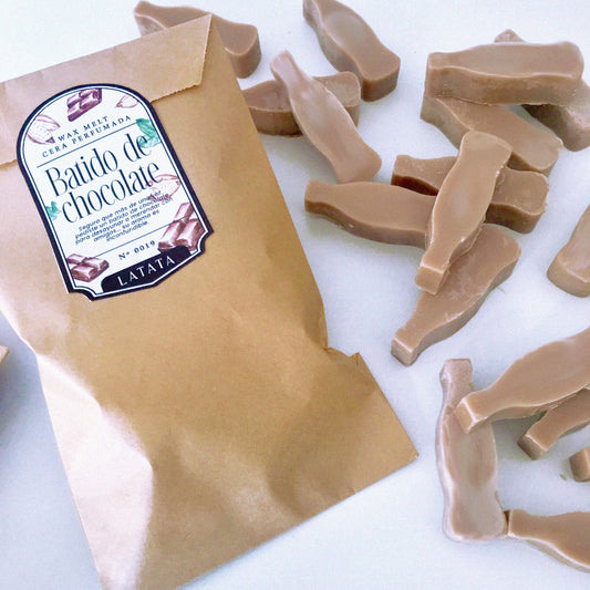 WAX MELTS | Ceras perfumadas naturales | Batido de Chocolate