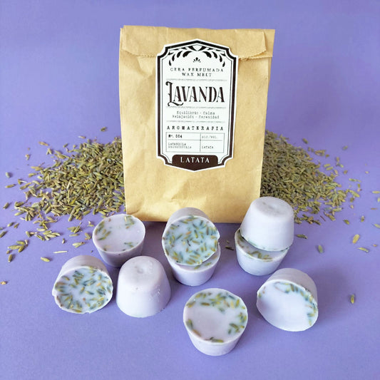 Cera perfumada de Lavanda