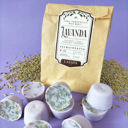 Cera perfumada de Lavanda