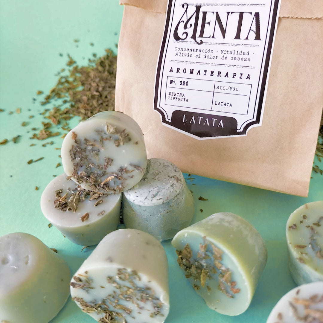 Cera perfumada de Menta