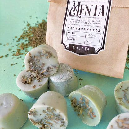 Cera perfumada de Menta