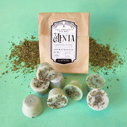 Cera perfumada de Menta