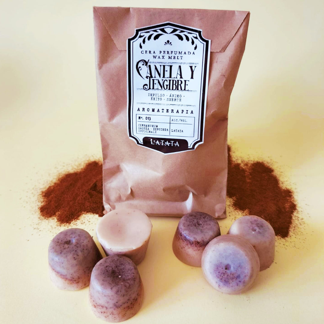Cera perfumada de Canela y Jengibre