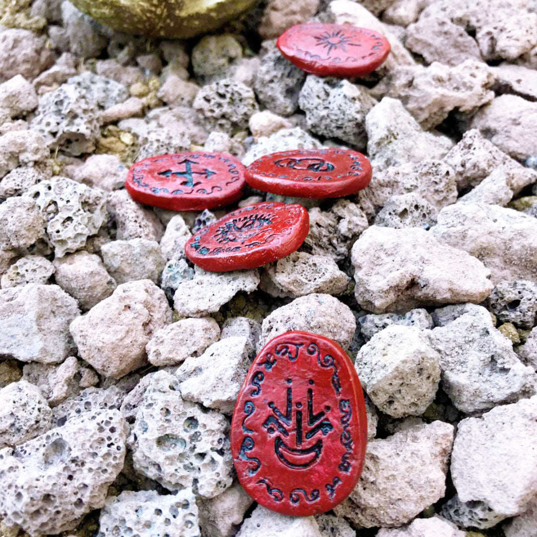 Runas de Bruja artesanales "Sangre de Völva"