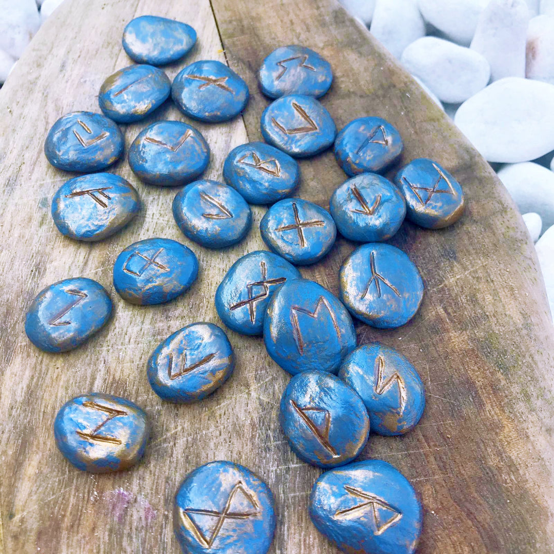 Runas Vikingas artesanales "Viento de Odín"