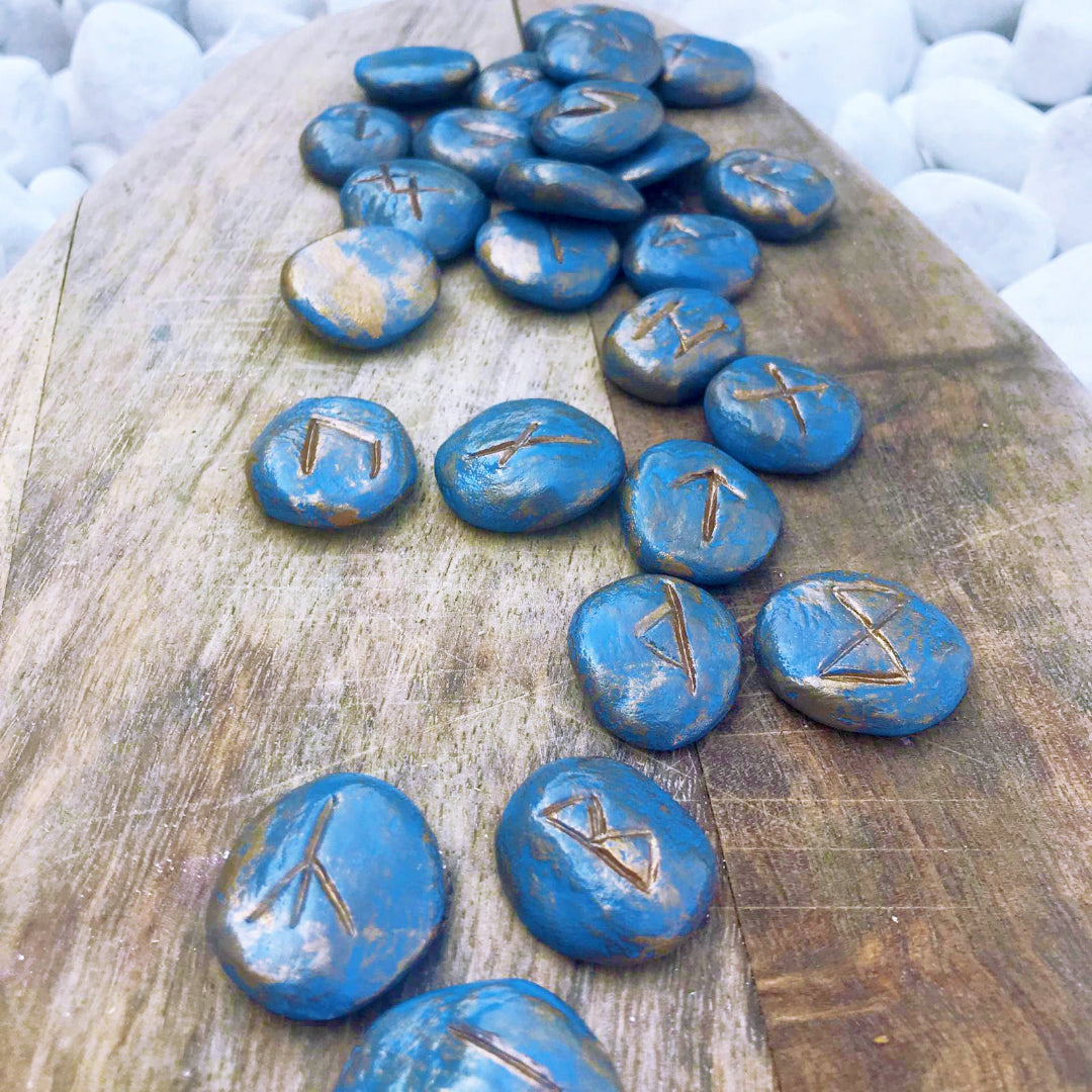 Runas Vikingas artesanales "Viento de Odín"