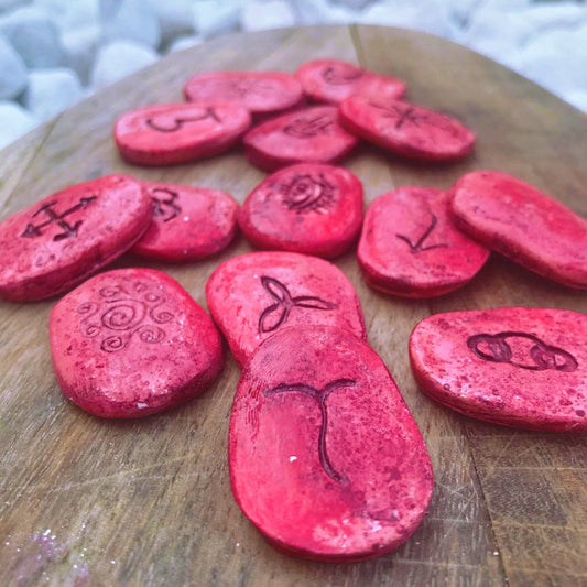 Runas de Bruja artesanales "Lágrimas de Freyja"