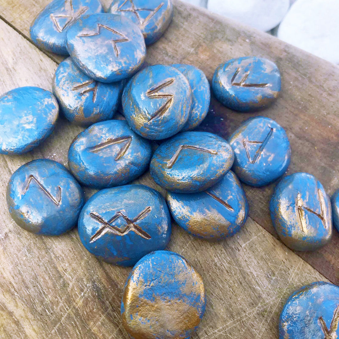 Runas Vikingas artesanales "Viento de Odín"