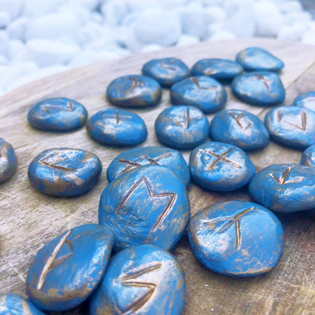 Runas Vikingas artesanales "Viento de Odín"