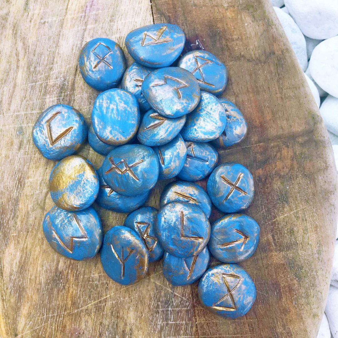 Runas Vikingas artesanales "Viento de Odín"