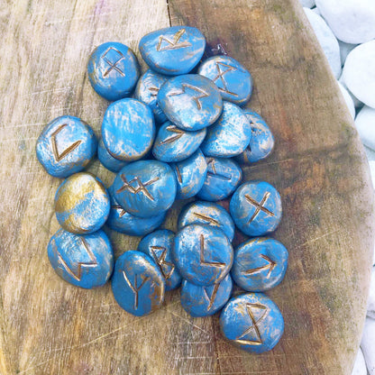 Runas Vikingas artesanales "Viento de Odín"